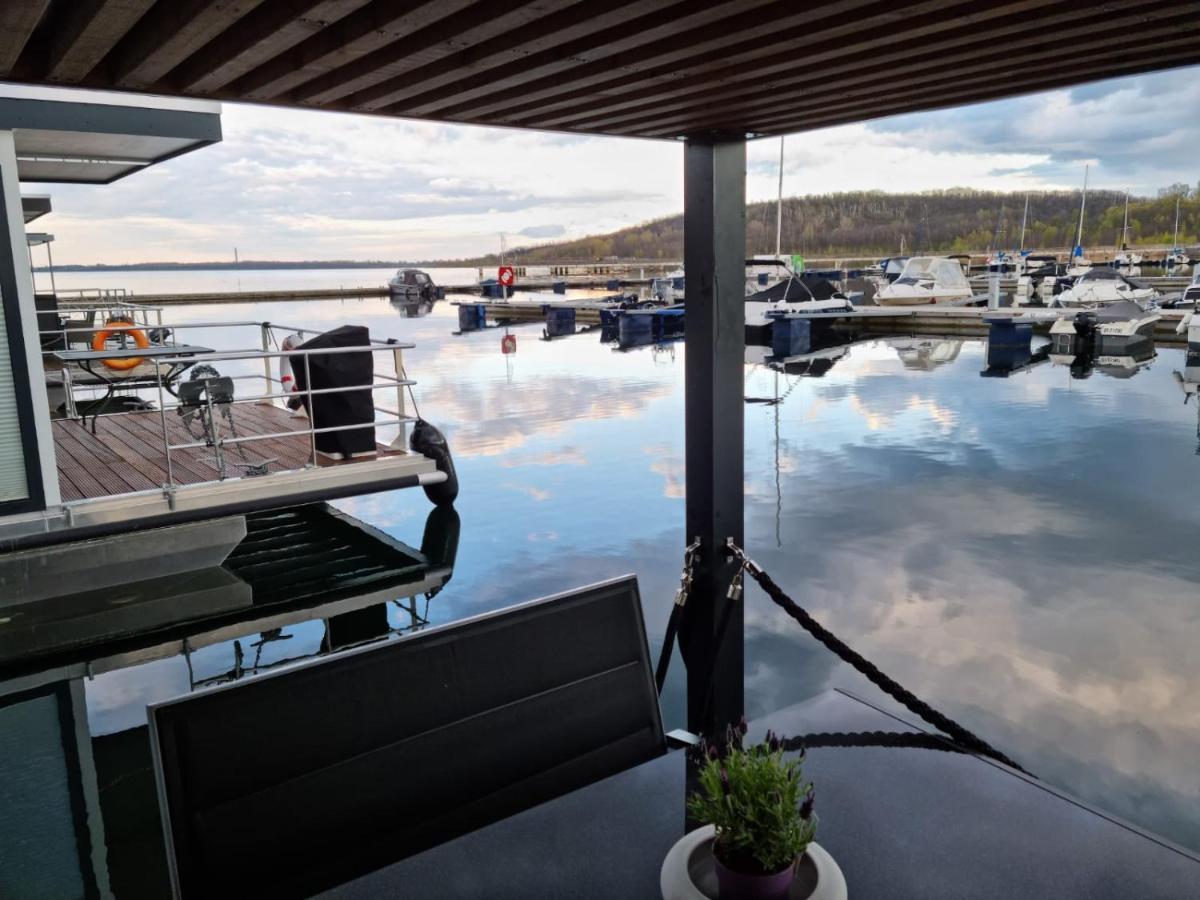 Hausboot Geiselruh Hotel Braunsbedra Exterior photo